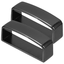 FUEENIRVA Belt Loop Keeper Metal Zinc Alloy 2Pcs 1.65X0.67X0.39In