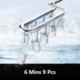 thumbnail image 3 of Máquina de hielo de sobremesa EUHOMY, 26 libras/día, 9 cubitos de hielo, 6 minutos, 3 of 8