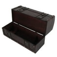 thumbnail image 2 of Caja de almacenamiento de joyas de madera vintage de escritorio de gran capacidad, caja contenedora de joyas, 2 of 14