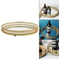thumbnail image 4 of Langgg Bijoux Bijou Plateau Plateau Rond pour Parfum Bijoux Commode Plateau Bijoux Collier Comptoir L, 4 of 8