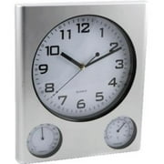 Angle View: 070-CLOCK Premium Outdoor Clock And Weather Station - Case of 10