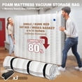 thumbnail image 4 of AGALI Twin / Twin XL Mattress Vacuum Bag for Moving & Storage, Airtight, Reusable, Durable Mattress Compression Bag, 4 of 6