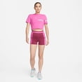 thumbnail image 2 of Nike Women's Pro High-Waisted 3\" Training Shorts (Rosewood, XL), 2 of 3