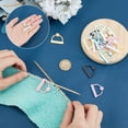 thumbnail image 3 of 1set Acrylic Locking Stitch Markers Hat Mixed color 2.5cm 20pcs/set, 3 of 9