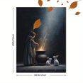thumbnail image 3 of Mystical Wizard Alchemy Rabbits Canvas Print Wall Art for Living Room Office Cafe Game Room, 3 of 8