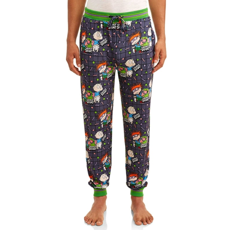 Nickelodeon Rugrats Grid Check Men s Lounge Sleep Pajama Pj Pants size 2XL Walmart