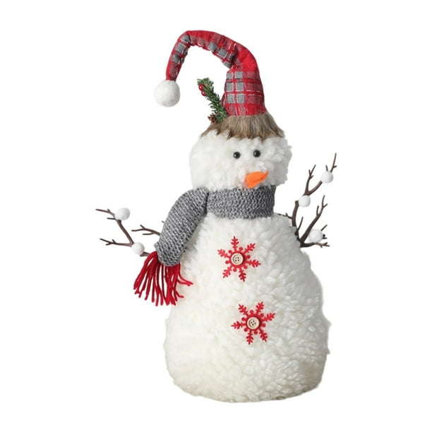 Figura de Muñeco de Nieve para Decoración Navideña, Ideal para , , Grande