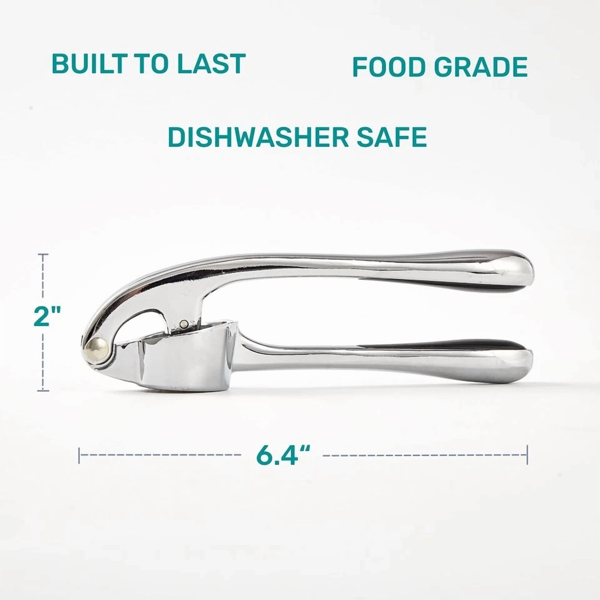 FLINT - Garlic Press, Premium Rust Proof Kitchen Garlic Mincer Crusher Squeezer