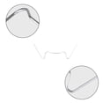 thumbnail image 3 of Clips de vidrio universales para invernaderos, paquete de 120 - Soportes de metal resistentes para ventanas, ideales para invernaderos de jardín, fijación segura del vidrio, 3 of 5