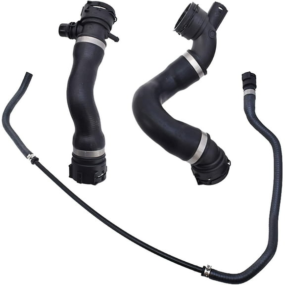 munirater Radiator Coolant Expansion Tank Hose Replacement for 2006-2013 Bmw 323i 328i