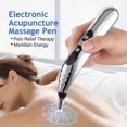 thumbnail image 2 of Acupuncture Pen, 5-in-1 Electronic Acupuncture Pen, Pain Relief Therapy, Rechargeable Powerful Meridian Energy Massage Pen - J, 2 of 5