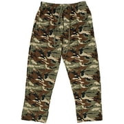 North 15 Men's Camouflage Micro Fleece Lounge Pants - Medium, Camoprint1