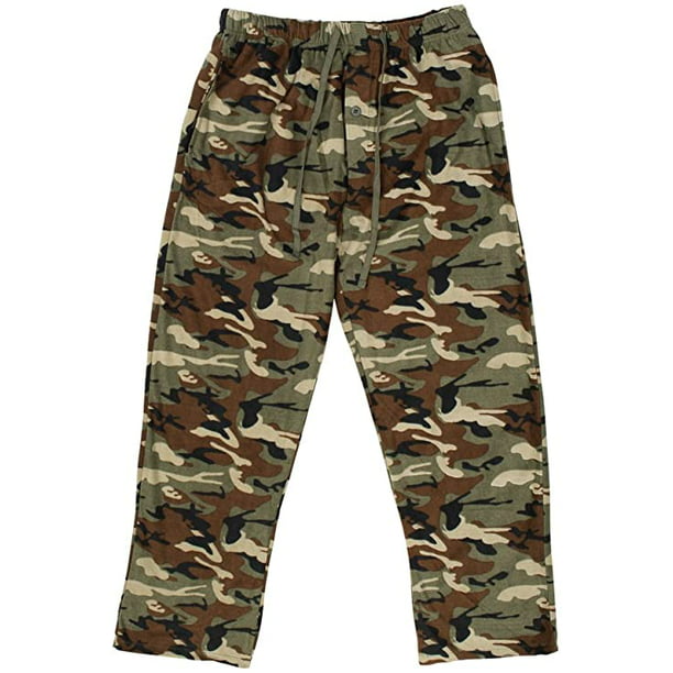 North 15 Men's Camouflage Micro Fleece Lounge Pants - 4X-Large ...