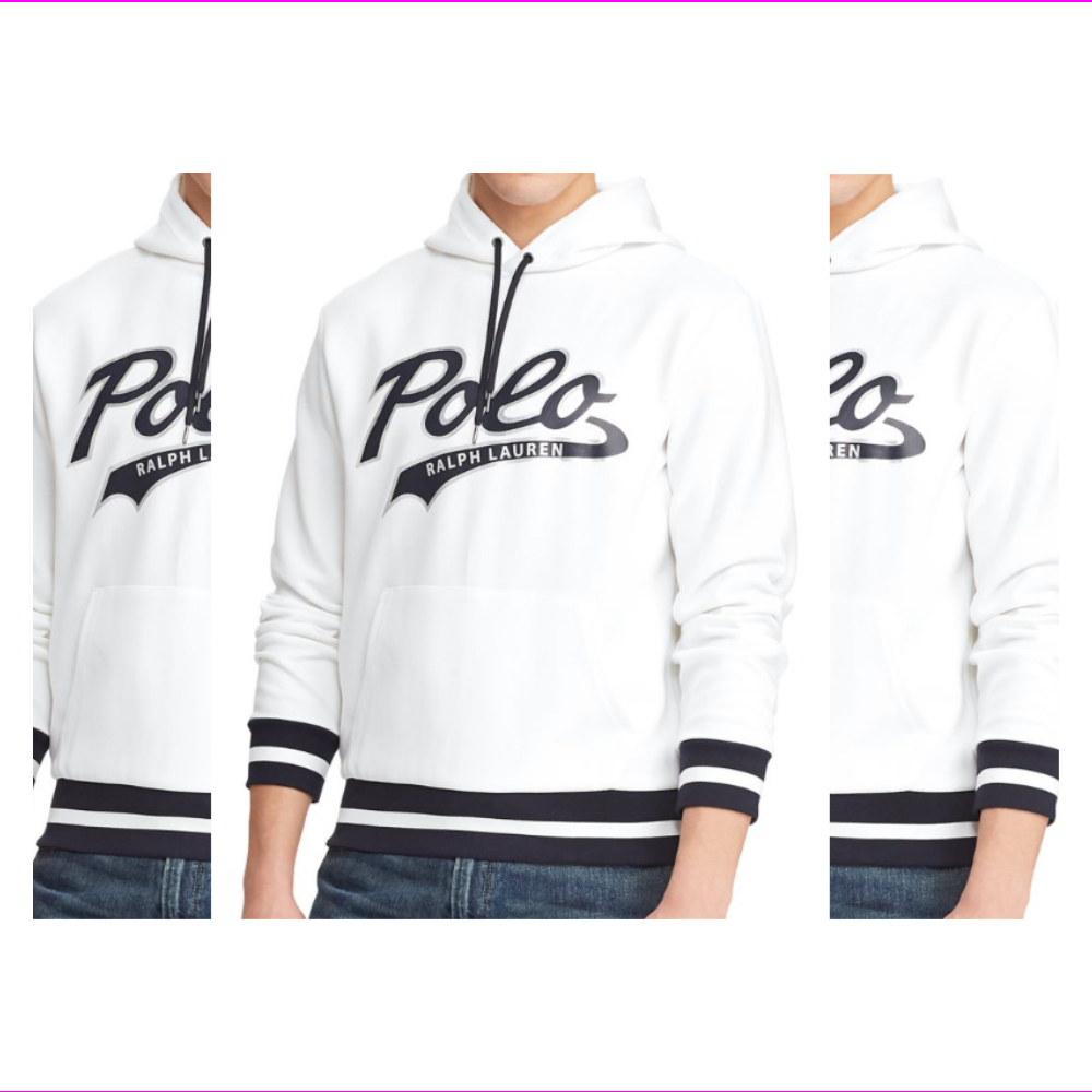 ralph lauren double knit graphic sweatshirt
