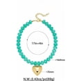 thumbnail image 5 of Leaf Resin Chunky Beaded Necklace for Women, Simple Modern Style Necklace Jewelry Accessory, 5 of 6