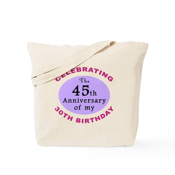 CafePress - Funny 75Th Birthday Gag Tote Bag - Unisex Canvas Tote Bag, Beige, 1-Piece