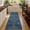 Blue, variant on HIWEAVER Beige 8' x 10' Foxes Floral Area Rug for Living Room Washable Bedroom Non Slip Indoor Modern Stain Resistant Throw Carpet for Dining Room Decor