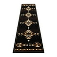 thumbnail image 2 of Flash Furniture Amado Rectangular Southwestern Black, Beige, Brown Area Rug, 2' x 7', 2 of 6