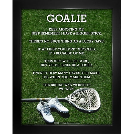 Framed Lacrosse Goalie Cleats 8