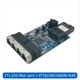 thumbnail image 2 of Conmutador de Fibra Ethernet Convertidor de Medios Fibra óPtica Puerto de Fibra 1F4E 1G4E PCBA 10/100/1000M, 2 of 5