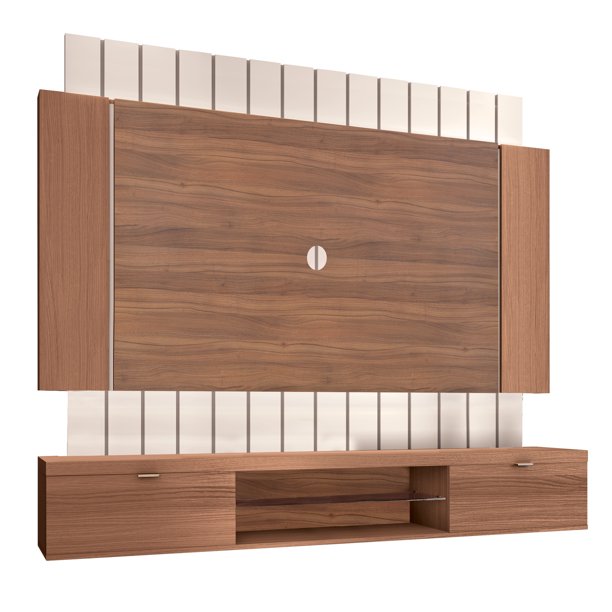 The Urban Port 71 Inch Wall Mounted Entertainment TV Media Console Unit