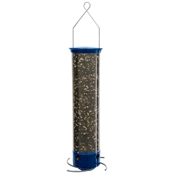 21964205201 787461785928 Squirrel Proof Feeder, Yankee Whipper, 28-Inch, 4 P, Blue