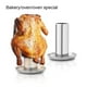 thumbnail image 3 of Billuyoard Estante de parrilla de barbacoa conveniente y duradero para asar asador soporte de barbacoa portátil Herramientas y accesorios para hornear Estilo A Fondo de placa, 3 of 6
