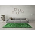 thumbnail image 3 of Ahgly Company Indoor Square Persian Emerald Green Traditional Area Rugs, 8' Square, 3 of 4
