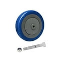 thumbnail image 4 of Shopping Cart Wheel, 5" Diameter X 1-1/4" Width Polyurethane Wheel, 5/16" Axle Diameter, 5 Inch Caster Wheel Replacement, Blue(10 Pack), 4 of 7