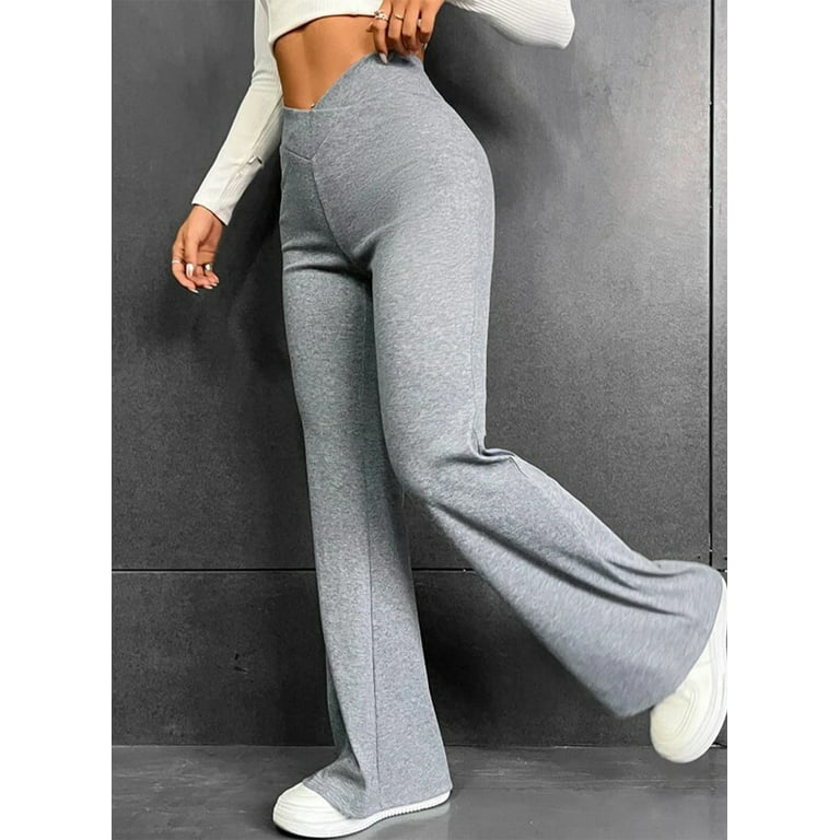 LL Yoga Pants Women High Rise Fitness Super Stretchy Workout Flared Pant  Leggings Gym Running Slim Fit Leggings Flare Pants From Asportgoodjerseys,  $6.58