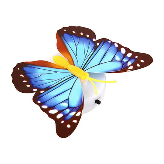 WHAMVOX Multi Color LED Night Light for Kids Wall Decoration Energy Saving Plastic Party Ornaments 3D Size 3.5 x 5.5 Inches