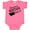 Hot Pink, variant on Inktastic Someone in Montana Loves Me Boys or Girls Baby Bodysuit