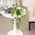 thumbnail image 5 of 2 Pack Fake Hanging Plants for Shelf, Artifical Potted Ivy Plants for Bathroom Decor, Fake Ivy Hanging Plant for Indoor Farmhouse Decor (Ivy), 5 of 5
