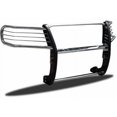thumbnail image 2 of Black Horse Offroad Grille Guard 17DG111MSS Polished; Stainless Steel; Modular; 1-1/2 Inch Diameter; With Brush Guard; Without Skid Plate; With Mounting Points For Lights, 2 of 9