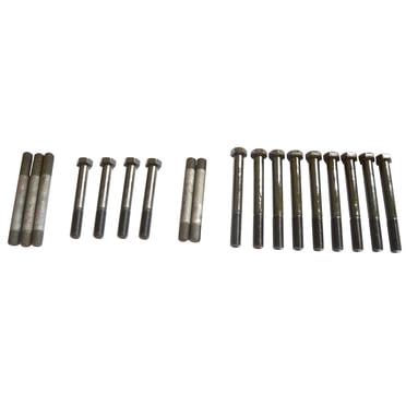 MyTractor Kit de Boulons et Clous pour Tête de Cylindre Perkins AD3.152 pour Massey Ferguson 135, 148, 240, 250, 550 AD3.152