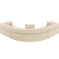 thumbnail image 5 of Oversized Curved Boucle Sofa / Cosy Seating for Spending Time Alone, 5 of 6