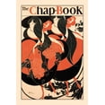 thumbnail image 2 of Bradley, William H. 14x18 White Modern Wood Framed Museum Art Print Titled - The Chap Book, 1894, 2 of 4