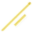 thumbnail image 1 of 7.0mm 14k Yellow Gold Classic Miami Cuban Solid Chain Size 24 inches, 1 of 3