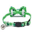 thumbnail image 2 of Nuevo estilo Irlanda Festival El gato Collar Bow Saint Patrick's, 2 of 6