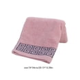 thumbnail image 2 of Hands Towels Clearance 29x13 Inches Cotton Towel Home Soft Face Towels Bath Large Absorbent Dry Hands Towels, Pink, 2 of 7