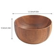 thumbnail image 2 of unbranded Decorative Wood Bowl for Kitchen Use Assorted Color 1Set, 2 of 8