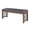 Black+Brown#4, variant on Dining Chairs Black and Weathered Cherry Bench with Nailhead Trim,Wooden Dining Chairs