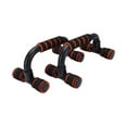 thumbnail image 3 of Manijas para flexiones Soportes Paralelas Fitness Flexiones portátiles Entrenamiento resistente No naranja, 3 of 8