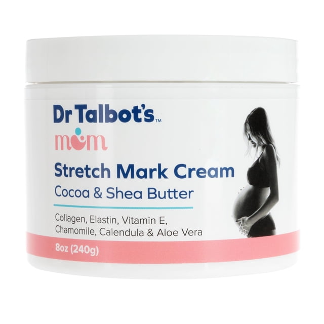 Crema Antiestrías Dr. Talbot's Mom con Manteca de Cacao y Karité 240 g