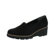 Vionic Womens Willa Suede Slip On Loafers