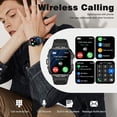 thumbnail image 6 of Smart Watch 1.83" HD, Fitness Tracker with Multiple Sports Modes, Pedometer, Heart Rate Monitor, Wireless Calling & App Notifications for Android iOS, 6 of 11