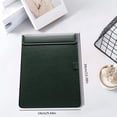 thumbnail image 3 of Leather Clipboard with Pen Holder for A4 Letter Size, Smooth Writing Magnetic Profile Clip Board for Drawing, Professional Paper Folder Board for Office and Artists,Black, 3 of 9