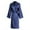 Navy, variant on Kaemgyyd Satin Robes for Women Solid Long Sleeve Silk Bathrobe Soft Lightweight Sleepwear Bridesmaid Wedding Party Robes