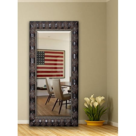 Rayne Mirrors Peyton JaLee Feathered Accent Extra Tall Floor Mirror