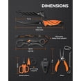 thumbnail image 5 of KastKing 4PC Fishing Tool Set, Pliers, Knife, Scissors & Lip Gripper SteelStream, 5 of 9
